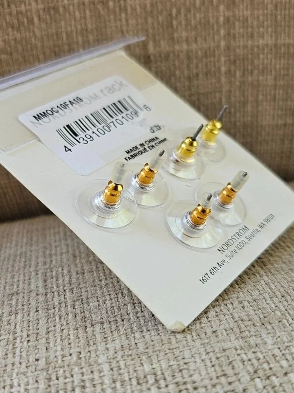Melrose And Market Earrings Stud Fashion Ear Jewelry Set of 3 Earrings NWT